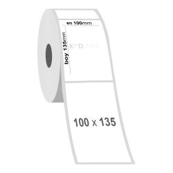 100 x 135 PP Opak Etiket - 2