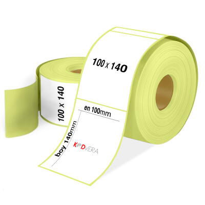 100 x 140 Kuşe Etiket - 1