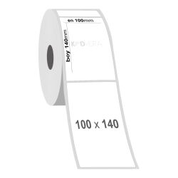 100 x 140 Silver Mat Etiket - 2