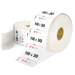 100 x 30 Şeffaf Etiket - 1