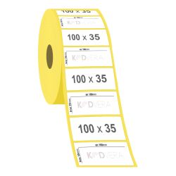 100 x 35 Kuşe Etiket - 2