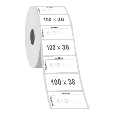 100 x 38 Fastyre Etiket - 2