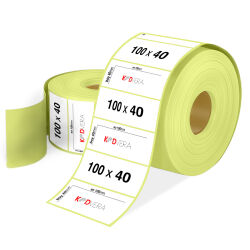 100 x 40 Vellum Etiket - 1
