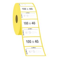 100 x 40 Vellum Etiket - 2
