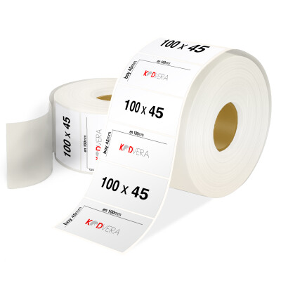 100 x 45 Şeffaf Etiket - 1