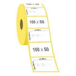 100 x 50 Lamine Termal Etiket - 2