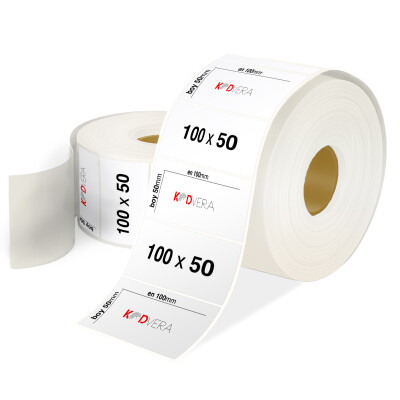 100 x 50 PP Opak Etiket - 1