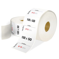 100 x 50 Şeffaf Etiket - 1