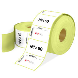 100 x 60 Kuşe Etiket - 1