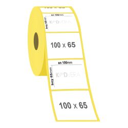 100 x 65 Vellum Etiket - 2