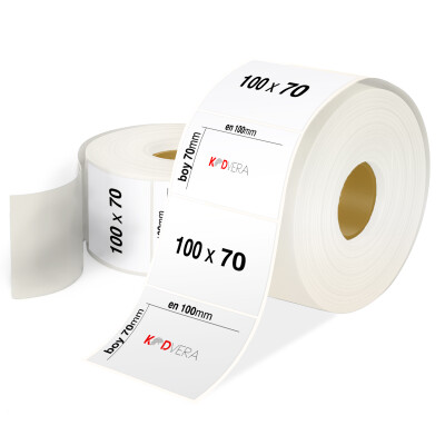100 x 70 Şeffaf Etiket - 1