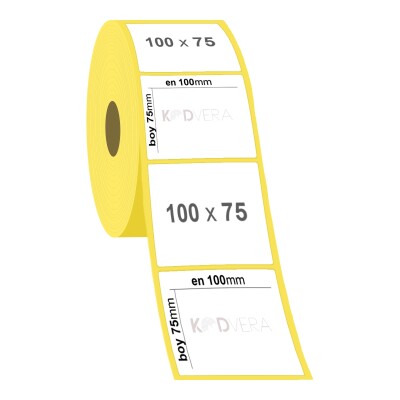 100 x 75 Lamine Termal Etiket - 2