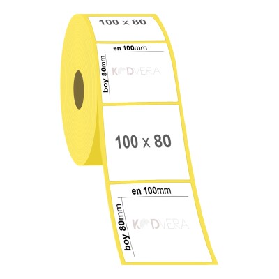 100 x 80 Termal Etiket - 2