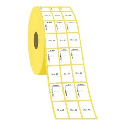 30 x 40 3'lü Vellum Etiket - 2