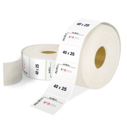 40 x 25 Şeffaf Etiket - 1