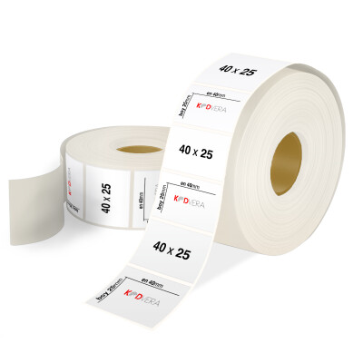40 x 25 Şeffaf Etiket - 1