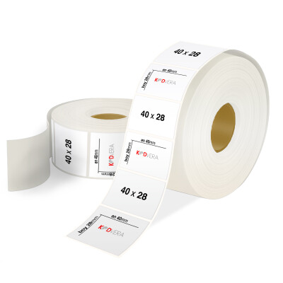 40 x 28 Şeffaf Etiket - 1