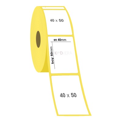 40 x 50 Vellum Etiket - 2
