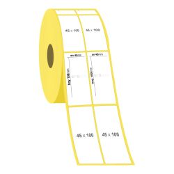 45 x 100 2'li Vellum Etiket - 2