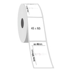 45 x 60 PP Opak Etiket - 2
