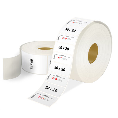50 x 20 PP Opak Etiket - 1