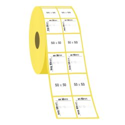 50 x 50 2'li Vellum Etiket - 2