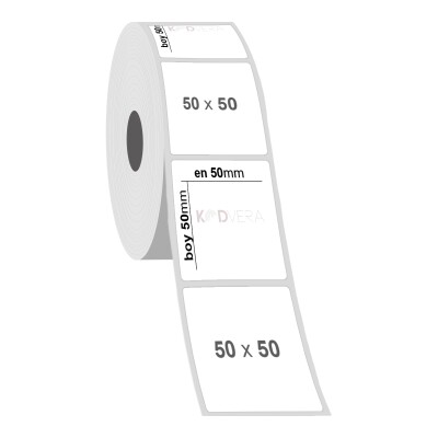 50 x 50 PP Opak Etiket - 2