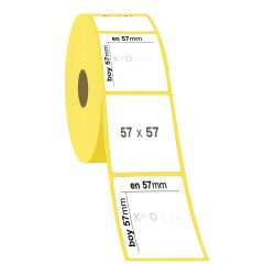 57 x 57 Lamine Termal Etiket - 2