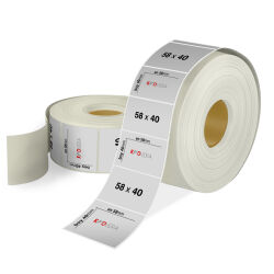 58 x 40 Fastyre Etiket - 1