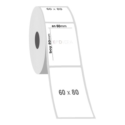 60 x 60 PP Opak Etiket - 2
