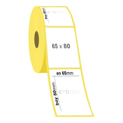 65 x 80 Termal Etiket - 2