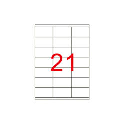 70 X 38 Lazer Etiket KV-1121 - 1