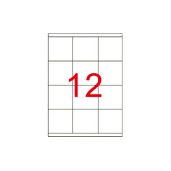 70 X 70 Lazer Etiket KV-1312 - 1