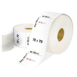 70 x 70 PP Opak Etiket - 1