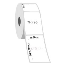 70 x 90 Silver Mat Etiket - 2