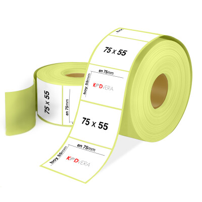 75 x 55 Termal Etiket - 1
