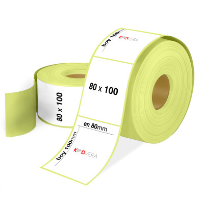 80 x 100 Vellum Etiket - 1