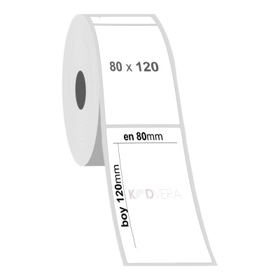 80 x 120 PP Opak Etiket - 2