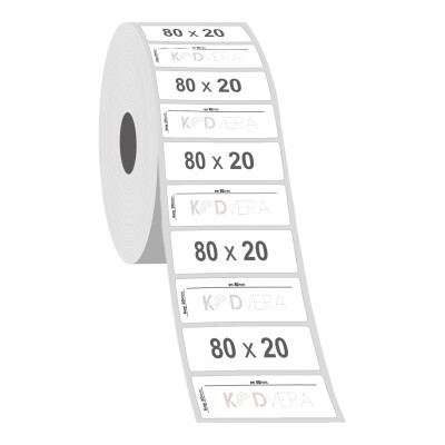 80 x 20 Fastyre Etiket - 2