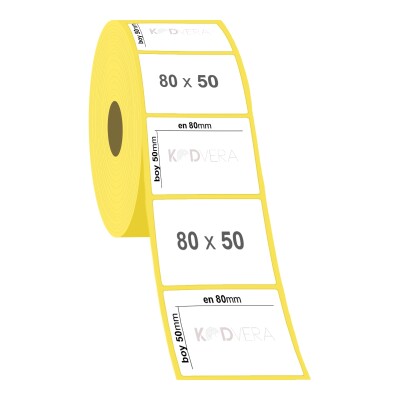 80 x 50 Vellum Etiket - 2