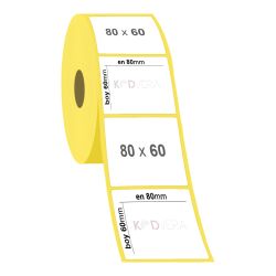 80 x 60 Termal Etiket - 2