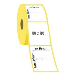 80 x 80 Vellum Etiket - 2