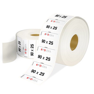 90 x 25 Şeffaf Etiket - 2